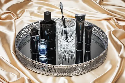 Whitening oral care golden silk