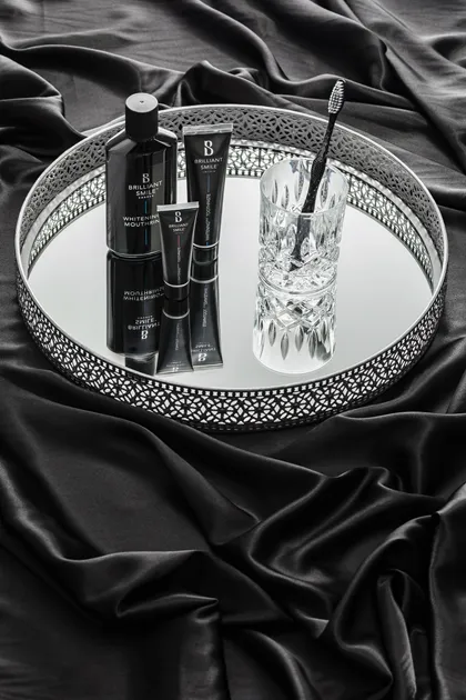 Whitening oral care black silk 1